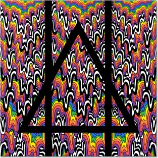 Trippy Hippy Posters and Art